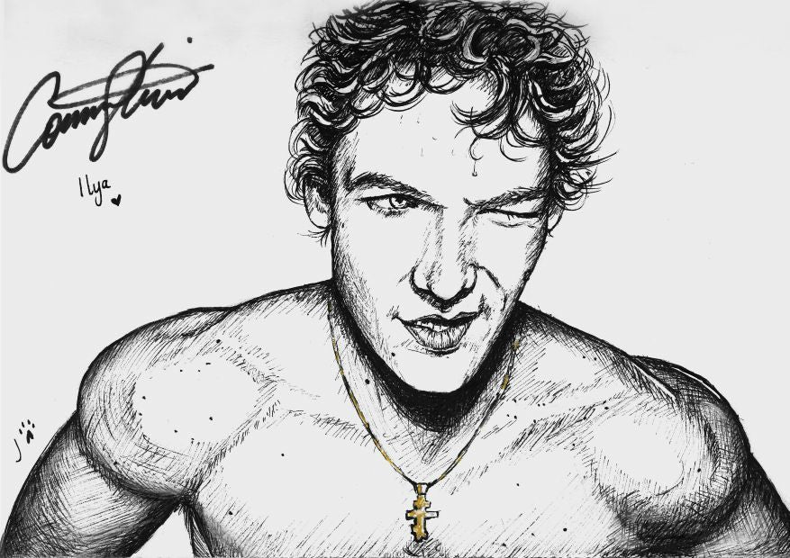 Ilya's wink ;) signed A5 print