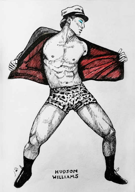 Hudson Williams A5 print